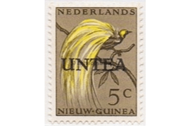 West-Nieuw-Guinea (UNTEA) NVPH 3 Postfris (5 cent) Overdrukken op postzegels van Nederlands Nieuw Guinea 1962