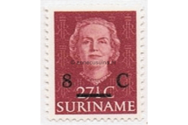 Suriname NVPH 330 Postfris Hulpuitgifte Koningin Juliana 1958