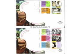 Nederland NVPH E431 Onbeschreven 1e Dag-enveloppe Tussen twee culturen op 2 enveloppen  2001