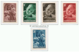 Nederland NVPH 495-499 Postfris Kinderzegels 1947