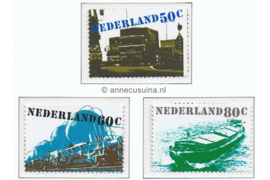 Nederland NVPH 1204-1206 Postfris Verkeer en vervoer 1980