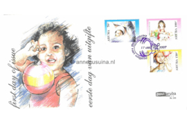 Aruba NVPH E133 Onbeschreven 1e Dag-enveloppe Kerst en nieuwjaar 2007