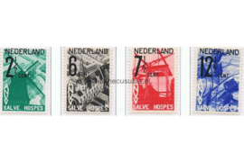 Nederland NVPH 244-247 Ongebruikt A.N.V.V.  zegels (Salve Hospes) 1932