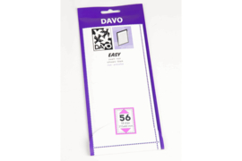 Hagelnieuw & Afgeprijsd! DAVO Easy stroken zwart Z56 (215 x 60) 18 stuks