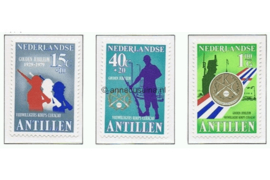 Nederlandse Antillen NVPH 630-632 Postfris 50 jaar Vrijwilligers Korps Curacao 1979