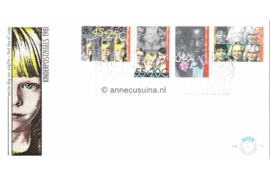 Nederland NVPH E197 Onbeschreven 1e Dag-enveloppe Kinderzegels 1981