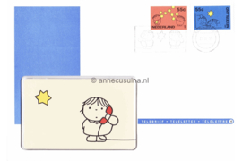 Nederland TB004 Telebrief 4 Dick Bruna 1995