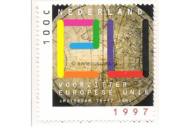 Nederland NVPH 1726 Postfris Nederland Voorzitter Europese Unie 1997