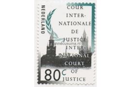 Nederland NVPH D53 Gestempeld (80 cent) COUR INTERNATIONALE DE JUSTICE 1989