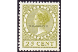 Nederland NVPH 192 Postfris (25 cent) Koningin Wilhelmina Veth Met watermerk 1926-1939
