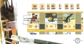 Nederland NVPH E530 Onbeschreven 1e Dag-enveloppe Blokken Zomerzegels op 2 enveloppen 2006