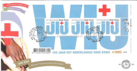 Nederland NVPH E552 Onbeschreven 1e Dag-enveloppe 140 jaar Rode Kruis 2007