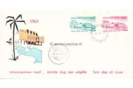 Nederlands Nieuw Guinea NVPH E6 Onbeschreven (Hollandia 5) Nieuw-Guinea Raad 1961