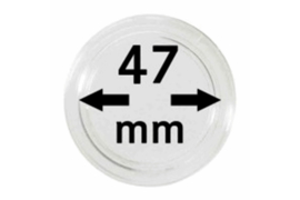 Hagelnieuw & Afgeprijsd! Lindner Muntcapsules 47 mm per 10 Stuks (Lindner 2250047P)