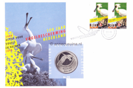 Nederland ECU035 ECU-brief 35 100 Jaar Vogelbescherming Nederland 1999