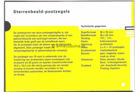 Nederland NVPH M138 (PZM138) Postfris Postzegelmapje Sterrenbeelden 1995