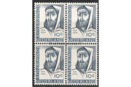 Nederland NVPH 646 Postfris (10 cent) (Blokje van vier) Bonifatius 1954