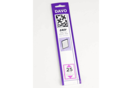 DAVO Easy stroken zwart Z25 (215 x 29) 25 stuks