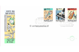 Nederland NVPH E302 Onbeschreven 1e Dag-enveloppe Kinderzegels 1992