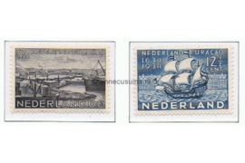 Nederland NVPH 267-268 Postfris Nederland-Curacao 1934