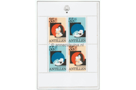 Nederlandse Antillen NVPH 699 Postfris Blok Kinderzegels 1981