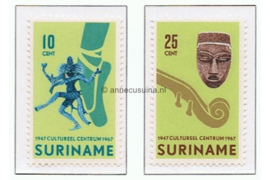 Suriname NVPH 479-480 Postfris 20 jaar Stichting Cultureel Centrum