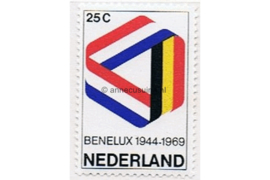 Nederland NVPH 930 Postfris 25 jaar Benelux 1969