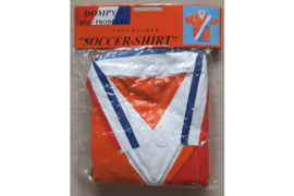 Rood/Wit/Blauw/Oranje Opblaasbaar voetbalshirt "We are the champions!"