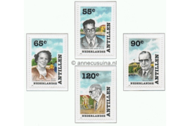 Nederlandse Antillen NVPH 899-902 Postfris Bijzondere personen 1988