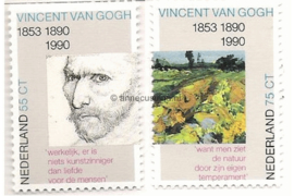 Nederland NVPH 1442-1443 Postfris 100e sterfdag Vincent van Gogh 1990