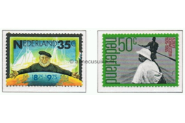 Nederland NVPH 1073-1074 Postfris 100 jaar SMZ en 100e geboortedag Albert Schweitzer 1975