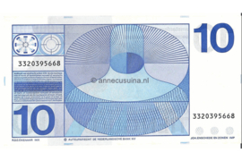 Nederland 49-1a/PL47.d1 10 Gulden 1968 Frans Hals UNC