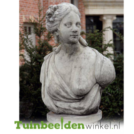 Borstbeeld "De beeldschone vrouw " op sokkel TWB3br313br