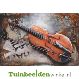 Muziek schilderij ''De viool'' TBW000485