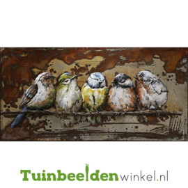 Dieren schilderij "De musjes" TBW000780