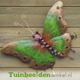 Metalen vlinder ''Groene vlinder - groot'' TBW16062