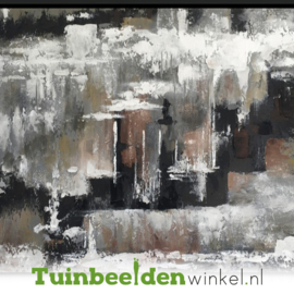 Olieverf schilderij "Abstracte  schilderij" TBW07378