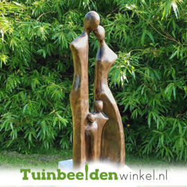 Modern tuinbeeld "Gezin met 2 kinderen" BBW2387br