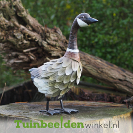 Metalen tuinbeeld figuur ''Canadese gans'' TBW18518