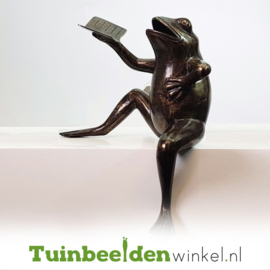 Tuinbeeld kikker ''Zingende kikker'' TBW1722