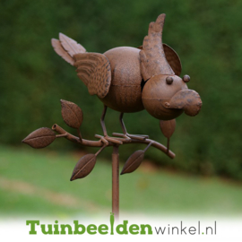 Tuinsteker ''Het nieuwsgierige vogeltje'' TBW13285