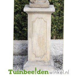 Engelen beeld "Harpist" op sokkel TWB3br240br