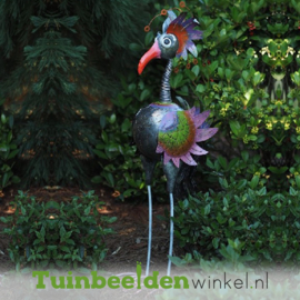 Metalen tuinbeeld "De buitenaardse vogel" TBW16022me