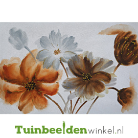 Olieverf schilderij bloemen ''Bloemen'' TBW005912sc