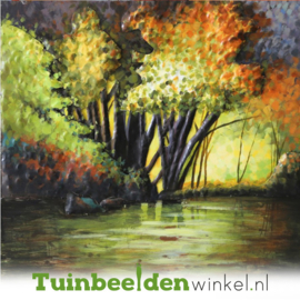 NR 1 | Metalen schilderij "De donkere bos" TBW002119