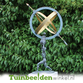 Tuinbeeld ''Zonnewijzer / sculptuur'' TBW1165br