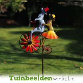 Windspinner "De 2 lieve katjes op een fiets" TBW16212me