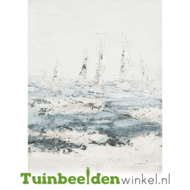 Olieverf schilderij ''De zeilbootjes'' TBW60026