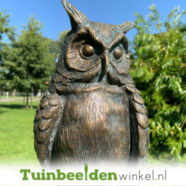 Beeld uil ''bronzen uil'' TBWR88319