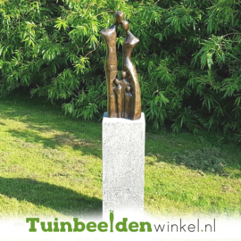 Modern tuinbeeld "Gezin met 3 kinderen" BBW2390br